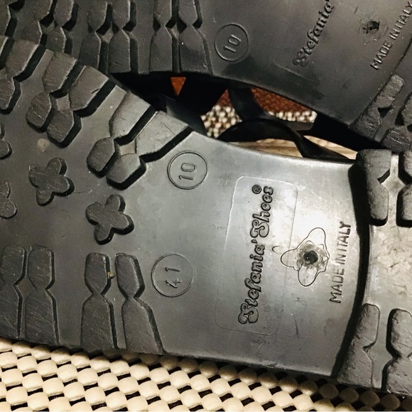 Stefania Shoes Italian Made Jelly Gladiator Footwear Sandals Size EU 41 = US 10 - Picture 7 of 7